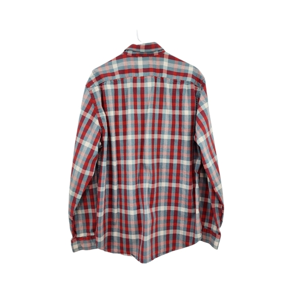 J. Crew Men's 100% Cotton Heavyweight Flannel Button Front Pocket Shirt - XL - Picture 5 of 6